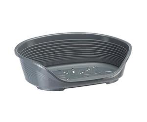 Panier-Corbeille SIESTA DELUXE Taille 2 - 49*36*17,5 cm - Gris fonçé -FERPLAST