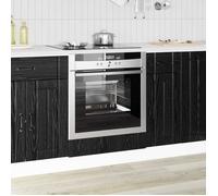 Panier coulissant - panier tiroir pour meuble de cuisine Vidaxl Armoire de cuisine Chêne noir 60 x 46 x 81,5 cm