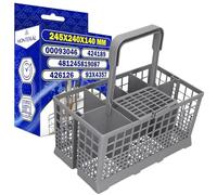Panier Couvert Lave Vaisselle 00093046 pour Bosch 424189 pour Teka | 481245819087 pour Whirlpool - Garantie de 10 Ans - MONTERAL