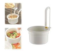 Panier-crépine D'évier, Récupérateur De Déchets Alimentaires, Suspension for Robinet, Panier De Vidange Automatique for Cuisine, for Les Restes De Déchets De Cuisine À Domicile(White)