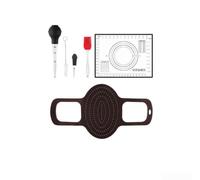 Panier Cuisson Dinde Silicone Haute Température avec Injecteur(Black（4）)
