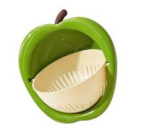 Panier d ' égouttoir de cuisine en matériaux PP robustes, belle passoire en forme de Fruit pour le stockage et l ' affichage des collations Fruits et légumes Passoire en plastique
