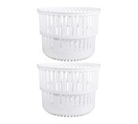 Panier D’essorage Pliable pour 2 Pièces Mini Lave-linge Portable | Plastique, Drainage et Installation Facile, Usage Rv et Voyage, Format Compact Peu Encombrant