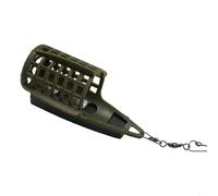 Panier d'alimentation de pêche à la carpe avec cage à appâts et plombs, ensemble de matériel de pêche efficace pour réussir la pêche (50 g)