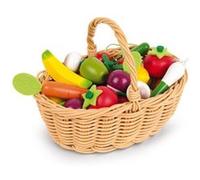 Panier de 24 Fruits et Légumes Janod Multicolore G