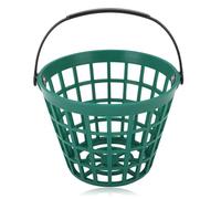Panier de Balle de Golf, Panier de Golf Portable, Seau de Balle de Golf en Plastique et Nylon, Seau de Balle de Golf, conteneur de Balle de Golf empilable avec poignée pour Balle (25pcs)