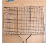 Panier de barbecue d'extérieur avec clip pour griller - Grand filet - Outil de barbecue