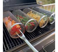 Panier de barbecue en acier inoxydable étanche pour pique-nique et camping, facile à nettoyer, léger