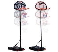 Panier de Basket avec Support et roulettes - Hauteur réglable du Panier de 255 à 210 cm