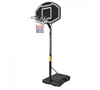 Panier de basket avec support réglable hauteur maxi 3050 mm extérieur D70093