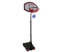 Panier De Basket-Ball Ajustable 165 ? 205cm Noir