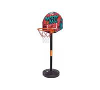 Panier de basket-ball avec support Rouge et noir G