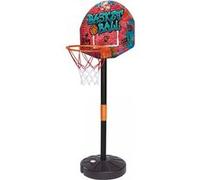 Panier de basket-ball avec support Rouge et noir G