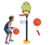 Panier de Basket-Ball d'arrière-Cour, Panier de Basket-Ball extérieur | Support de Basket pour - Cerceau portatif d'éducation précoce, Cerceau de de Bande dessinée réglable en Hauteur pour