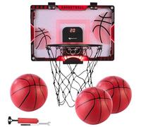 Panier de basket-ball d'intérieur avec afficheur LED [Playtastic]