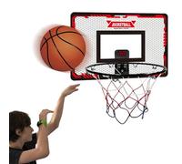 Panier de basket-ball d'intérieur, panier de basket-ball pour | Petit panier de basket avec tableau d'affichage électronique | Décor de chambre de garçons, ensemble de jeu de Sport de balle, accessoir