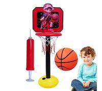 Panier de Basket-Ball d'intérieur pour, Support de Basket-Ball pour, Hauteur réglable de 19,6 à 44 Pouces, Panier de Basket-Ball, Support de Basket-Ball, adapté aux