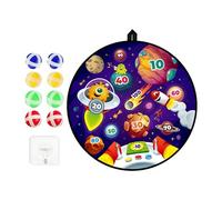 Panier de Basket-Ball d'intérieur - Support Mural 2 en 1 - Jeu d'anniversaire - Fléchettes adhésives - pour, Filles, Adolescents, Fils, Filles, Famille, Amis, Porte, Appartement, Chambre à