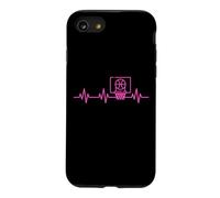 Panier de Basket-Ball Heartbeat Life Heart EKG Pulse Coque pour iPhone SE (2020) / 7/8