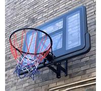 Panier De Basket-Ball Mural Robuste Intérieur Extérieur Incassable Basketball Panneau Pro Basketball Goal Rim System Adolescent Adulte