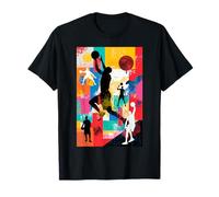 Panier de Basket-Ball pour athlète Slam Dunk T-Shirt
