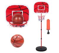 Panier de basket-ball pour enfant Hauteur réglable avec 3 ballons et pompe | Mini anneau de basket-ball intérieur pour garçons et filles, intérieur et extérieur, anniversaire, maison, salon, patio,
