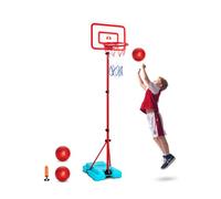 Panier de basket-ball pour enfants VEVOR, hauteur réglable, terrain de basket-ball portable avec base remplissable, jeu de sport d'intérieur et d'extérieur, jouets de basket-ball pour tout-petits de 3