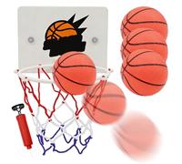 Panier de Basket-Ball pour | Petit Jeu avec ventouses, Set de Basket-Ball pour Porte, pour, Adolescents, Exercice, Maison, Salon, Chambre, Couloir