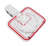 Panier de Basket-Ball pour Poubelle, Mini 9x8 Pouces, Plastique Blanc