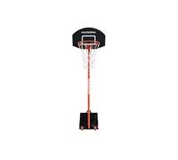 Panier de basket-ball sur pied 205 avec ballon et pompe Rouge et noir G