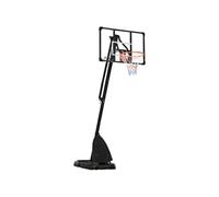 Panier de basket-ball sur pied avec base de lestage sur roulettes hauteur réglable 2,93-3,5 m acier PC noir