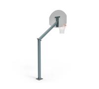 Panier de basket déport 1,20m sur platine Sporti France Blanc TU