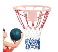 Panier de Basket Mural, Panier de Basket Anneau Suspendu de Basket-Ball, Filet de Basket-Ball et Fixations murales, Mural Minis Hoop Toys Jouet Cadeau Jeux Sport Garçons Fille
