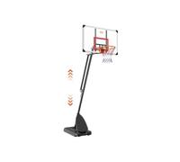 Panier de Basket Panneau Basket 128cm Hauteur Réglable Extérieur Intérieur