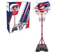 Panier de basket pour enfant réglable de 115 à 250 cm, support de basket intérieur et extérieur, ensemble de basket-ball, jouet sport et cadeau