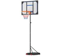 Panier de basket pour enfants - AIYAPLAY - hauteur réglable de 210-260 cm - extérieur et intérieur avec roues, base de lestage,