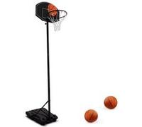 IDMARKET Panier de basket sur pied hauteur réglable 240 à 305 cm