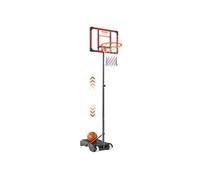 Panier de Basket Sur Pied Hauteur Réglable de 1,6 à 2,1m Pour Extérieur Intérieur