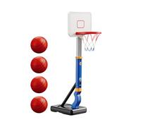 Panier de Basketball, But de Basketball Réglable pour, Conception de Jeu Intérieur et Extérieur, Cadre Portable, Assemblage Facile, Activité Amusante, Panier de Basket Parfait pour Les