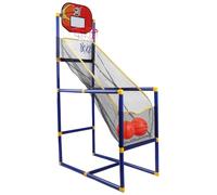 Panier de basketball d'intérieur - 149 cm - Kit de tir de sport en polypropylène pour - Kit de jeu éducatif - Machine de tir sportive - Mini support de basketball de style arcade pour