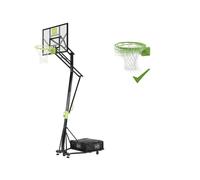Exit Toys - Panier de basketball portable Galaxy - roulettes, cercle dunk - Vert