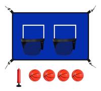Panier De Basketball Pour Trampoline Double Accessoire De Panier De Basket