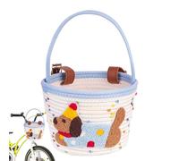 Panier De Bicyclette Destiné Aux Sac de guidon en coton tressé avec un