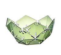 Panier De Bol De Fruits | Plateau À Fruits Transparent Avec Découpe De Fleurs - Plateau De Rangement À Grande Ouverture Pour Bonbons, Fruits, Légumes Et Collations