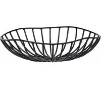 Panier de boulangerie SERAX Sculptures en métal L 20x20 cm, noir