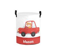 Panier De Chambre D'Enfant Tiger Red Car Personalized Paniers À Vêtements Vêtements Sales Laundry Basket Jouet Panier À Linge Pour Buanderie Le Salon 40X50Cm