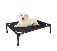 Panier de Chien accru - Panier de Chien surélevé Pliable avec Tente d' auvent | Cou lit pour Animaux de Compagnie Hors Sol, lit de Chien surélevé pour Les Grands Chiens Camping, à l'intérieur et