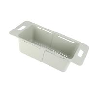 Panier de congélateur horizontal - Bac de rangement profond ajustable avec poignée - Vert