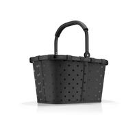 Panier de courses Reisenthel carrybag frame glossy dots noir 22l