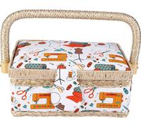 Panier de couture durable Organisateur, panier de kit, pour ciseaux à fileter